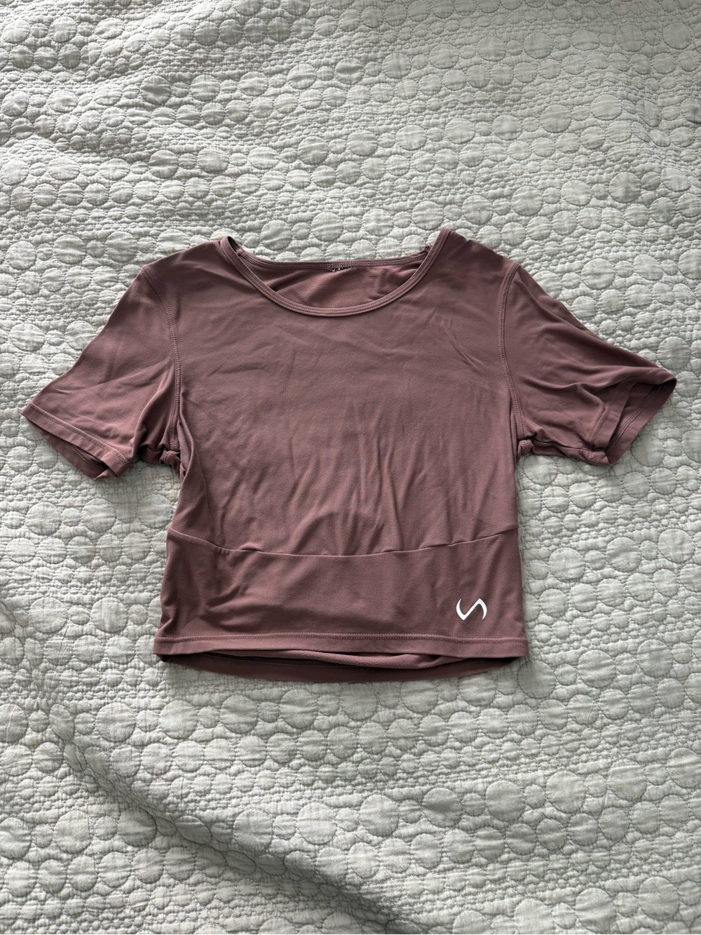 TLF Scoop Neck Crop Top - Mauve